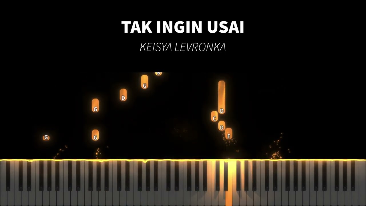 (Synthesia) Keisya Levronka - Tak Ingin Usai | Piano Cover by Seander Alfonsus