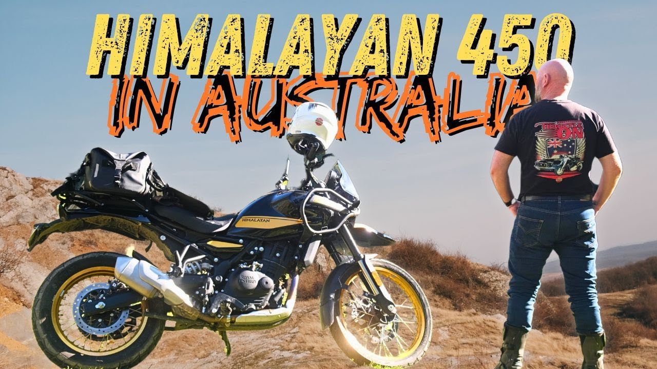 Обзор приключенческого мотоцикла Royal Enfield Himalayan 450 2024 года | Лучший австралийский мот...