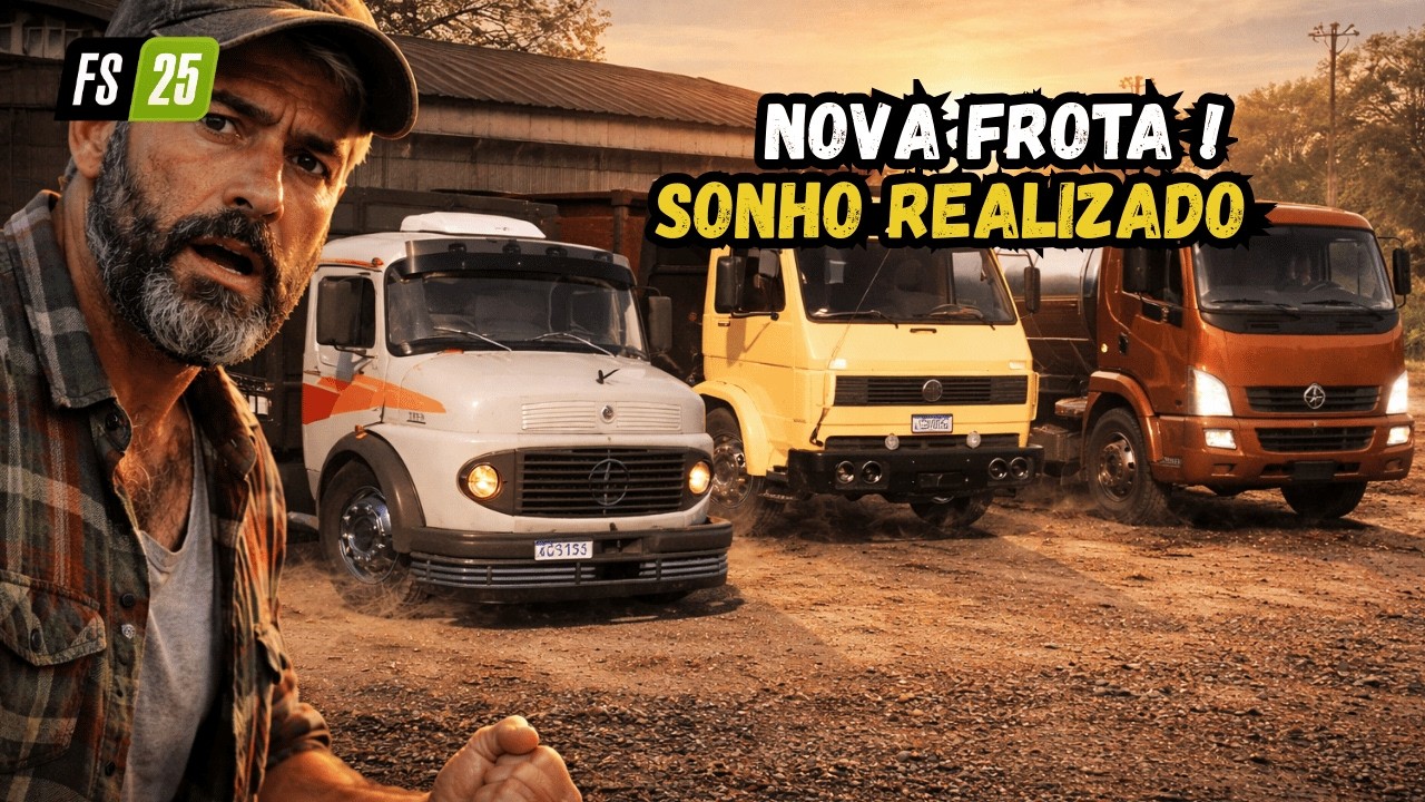 VIDA NO SUL #34 – COMPRAMOS 3 CAMINHÕES… E UM JÁ DEU PROBLEMA!
