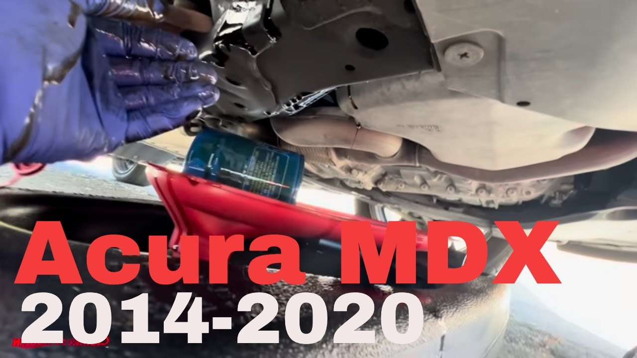 Acura MDX 2014 - 2020 oil change and light reset step by step guide