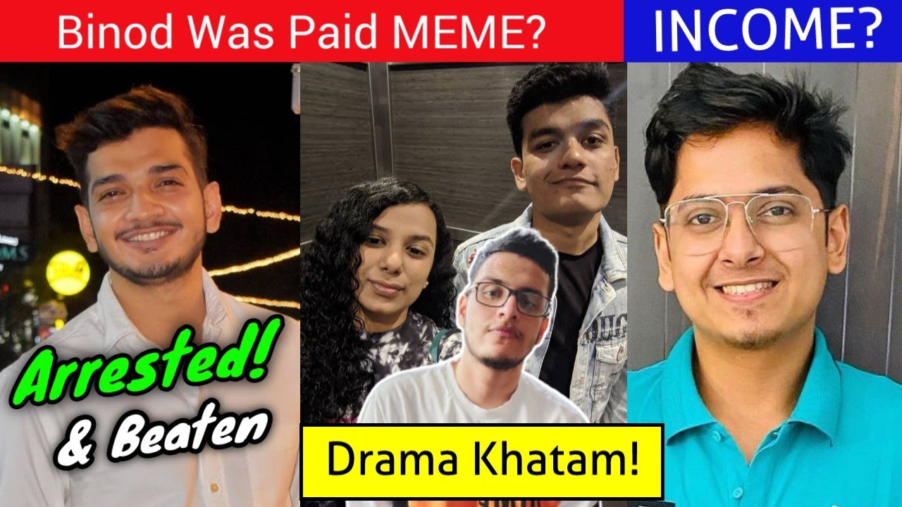 YouTuber Arrested & Beaten by Public, Mortal Income, Triggered Insaan & Slayy Point, BINOD
