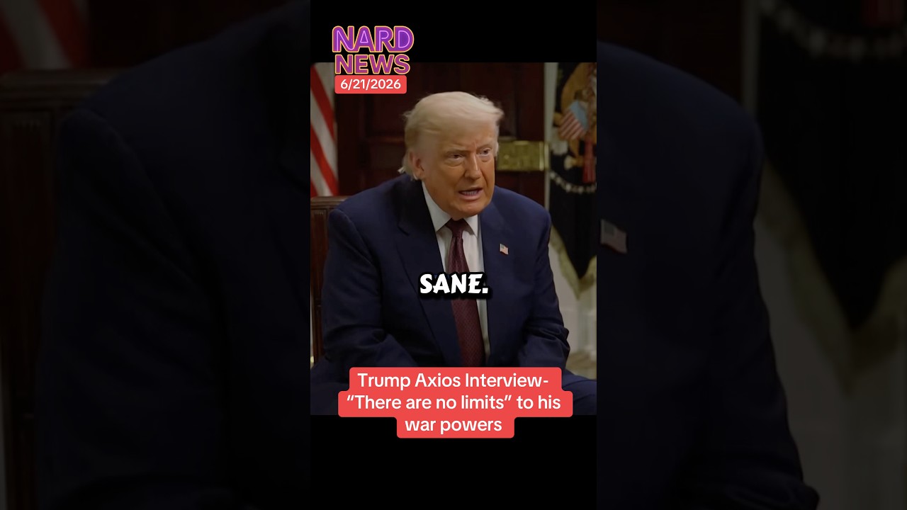 Интервью Axios с Трампом: &laquo;Пределов нет&raquo; для его военных полномочий #новости #политика #трамп #иран