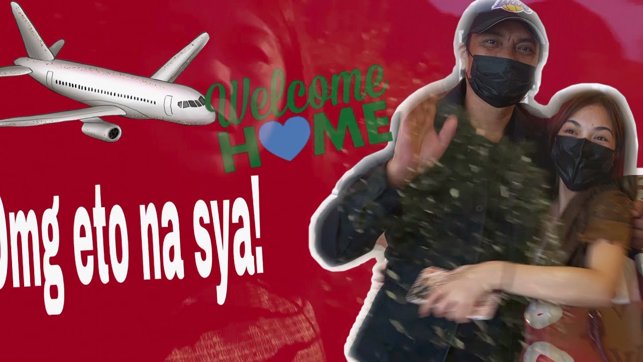welcome home mika.samahan nyo kami sa pagsundo at pagpunta sa lugar n na miss ni mika.tara na..