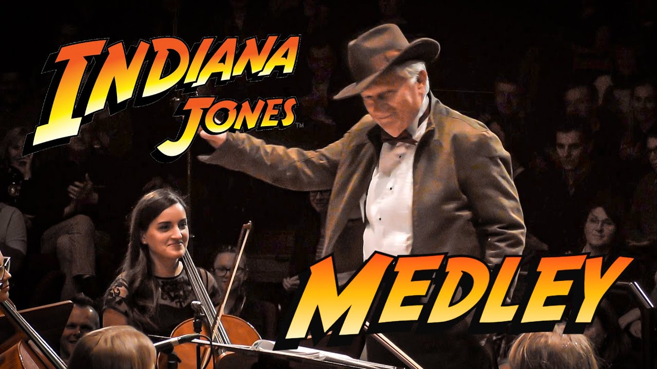 John Williams - Indiana Jones Orchestral Medley, conducted by Andrzej Kucybała