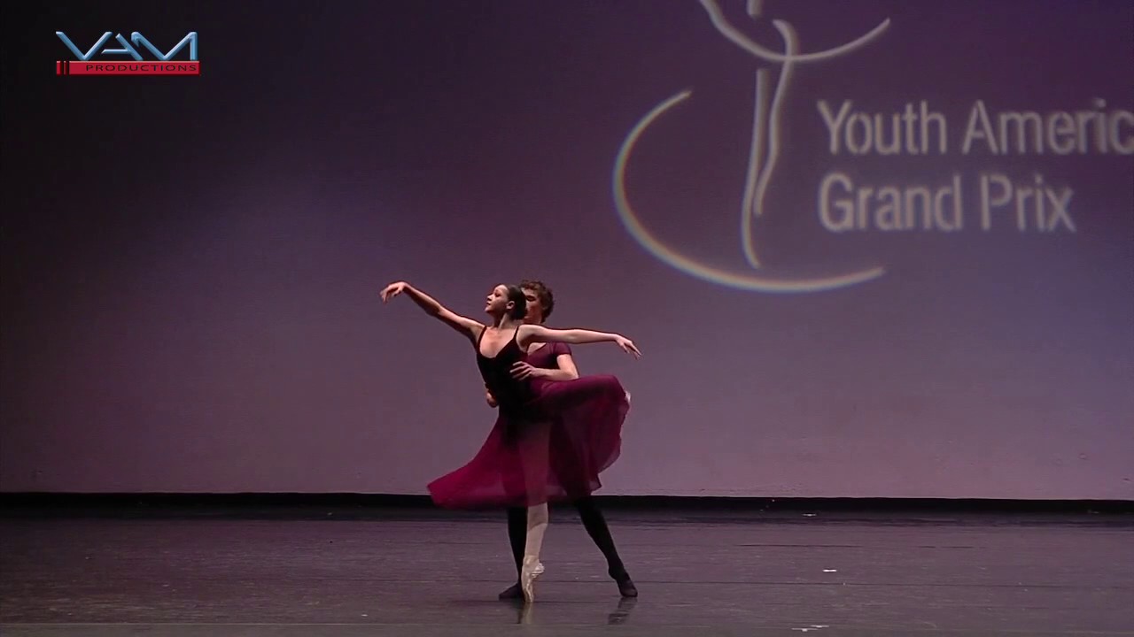 Vanessa Childress and Isaac Mueller YAGP 2017 Clair De Lune Pas De Deux