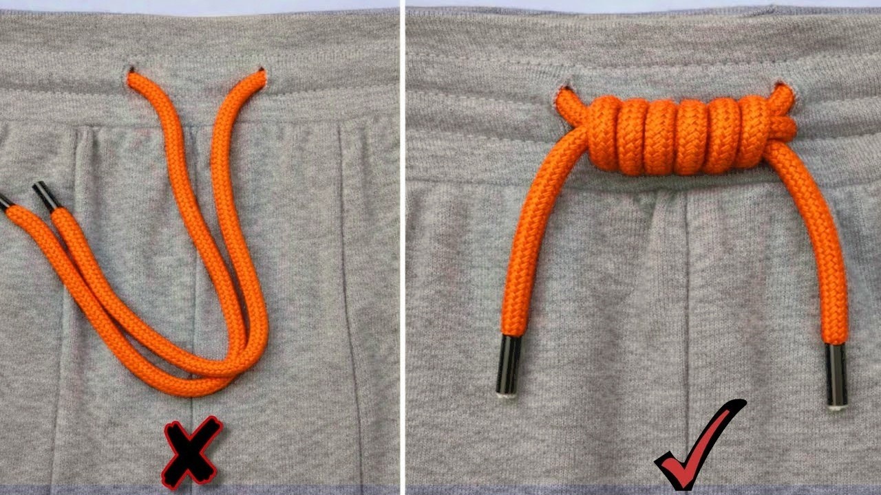 🔥 3 Simple Rope Knots for Pants — The Last One Is My Favourite