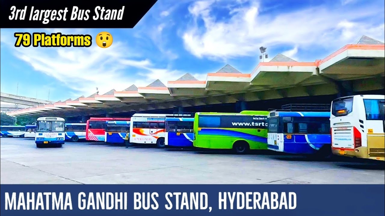 Mahatma Gandhi Bus Stand, Hyderabad 🚌 | 3rd largest bus stand of India🇮🇳