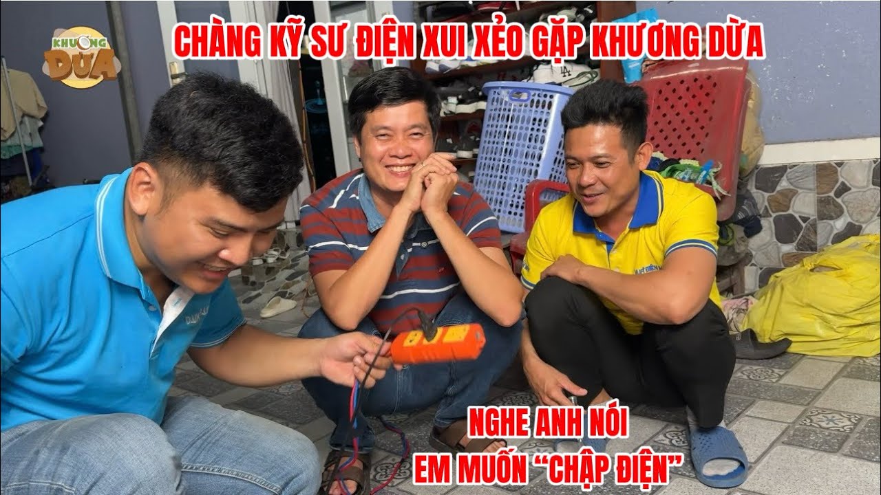 Ch&agrave;ng kỹ sư điện muốn &ldquo;chập điện&rdquo; khi lắp thiết bị chống r&ograve; rỉ điện nh&agrave; Khương Dừa