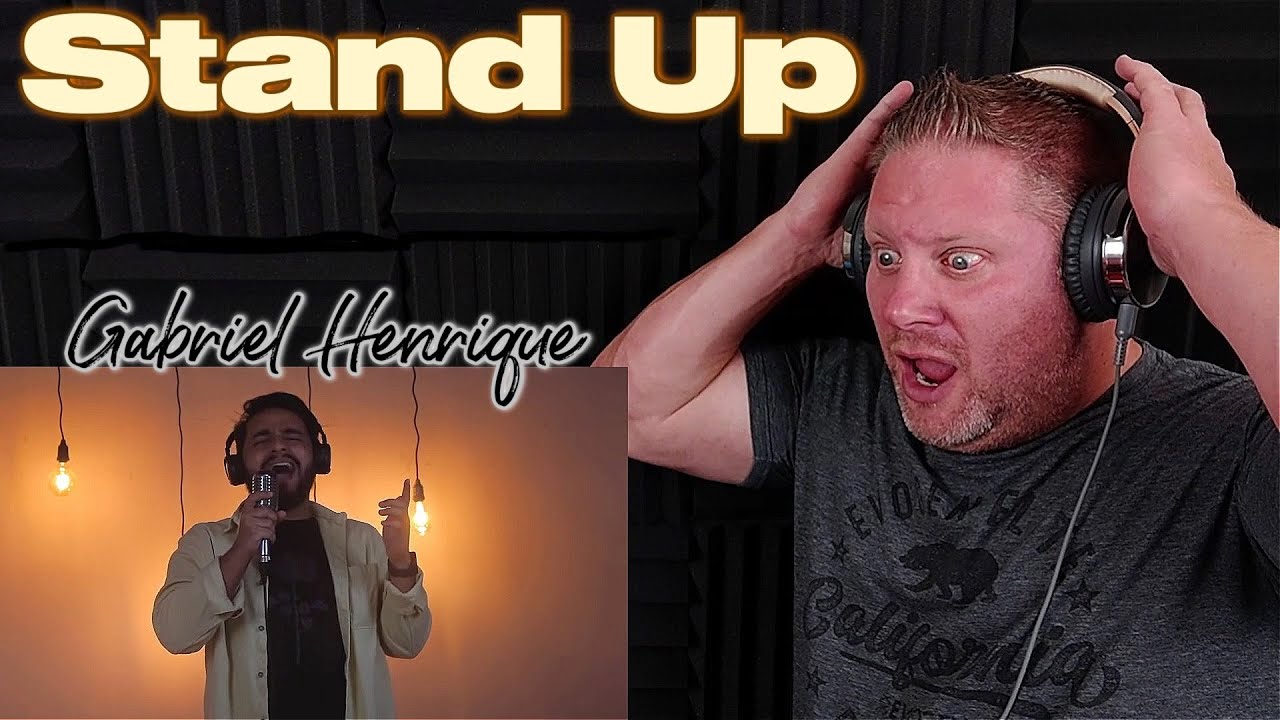Stand Up - Gabriel Henrique (Cover) REACTION