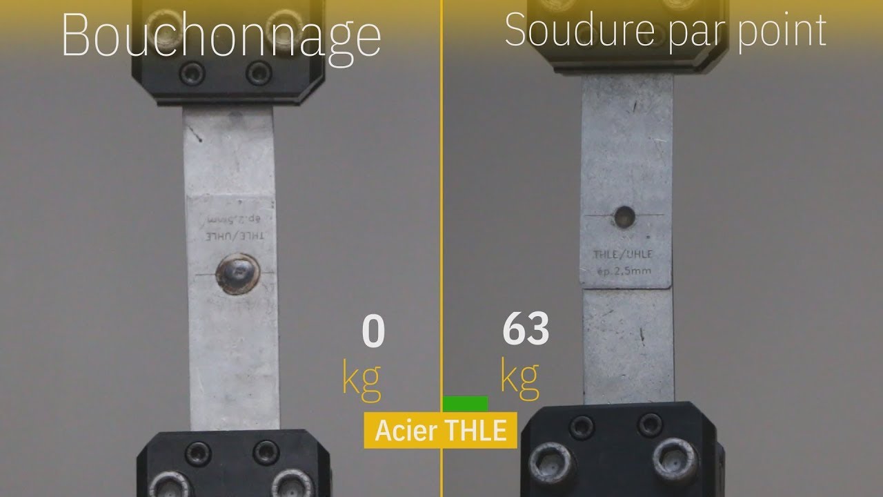 Bouchonnage vs. soudure par point