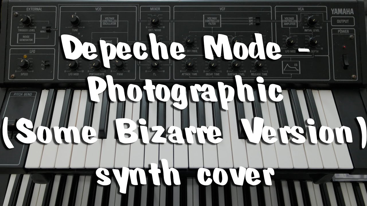 Synth cover of Photographic (Some Bizarre Version) by Depeche Mode - Yamaha CS-5 & Vocoder VC340 !