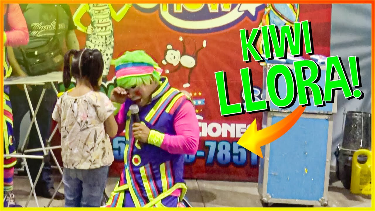 👉NIÑA HACE LLORAR A KIWI (SE LLEVA TODO EL SHOW)🥺😱LOS PAYASOS MÁS VIRALES KIWI Y STIFF