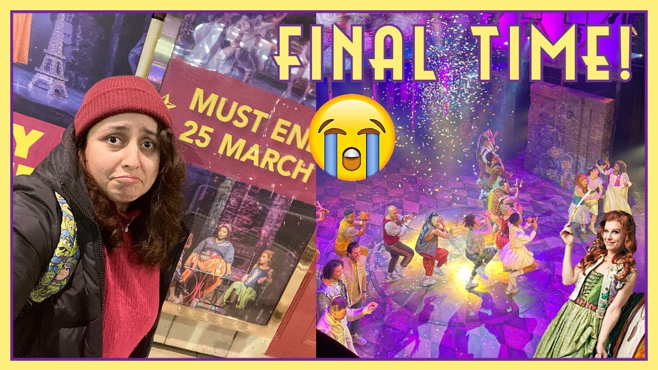 Saying Goodbye to & JULIET The Musical! 😭 THEATRE Vlog March 2023