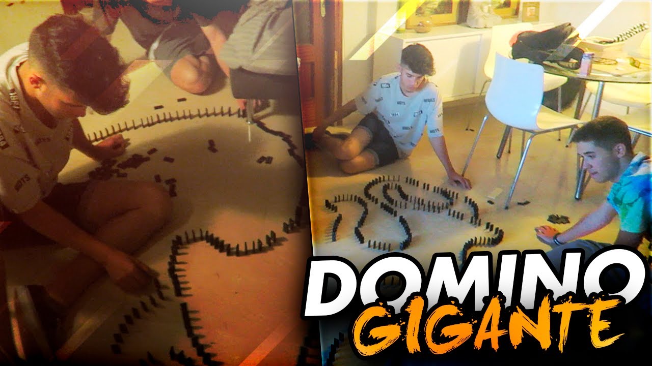 ¿PUEDEN CAER 1500 FICHAS A LA VEZ en un EFECTO DOMINO GIGANTE? [Shooter]