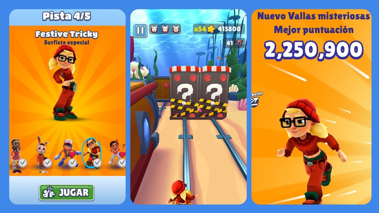 Mystery Hurdles Underwater: Subway Surfers Mystery Challenge