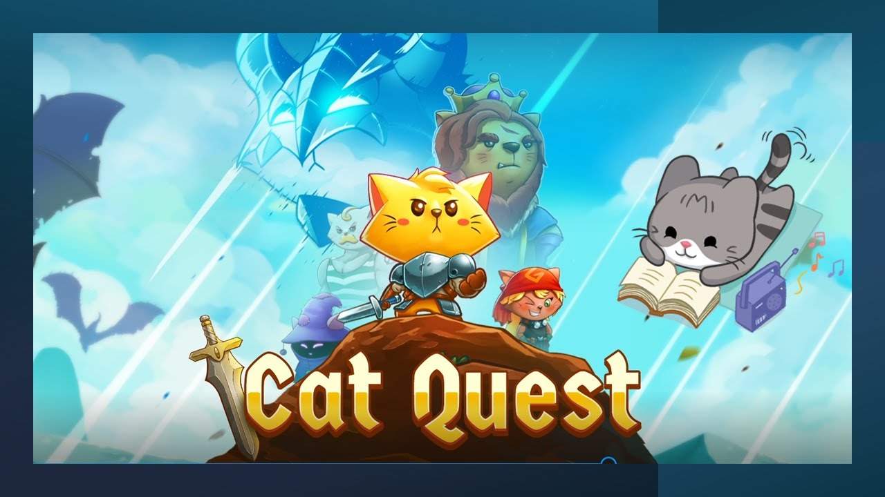 Cat Quest - parte final - Explorando cuevas - gameplay - PC