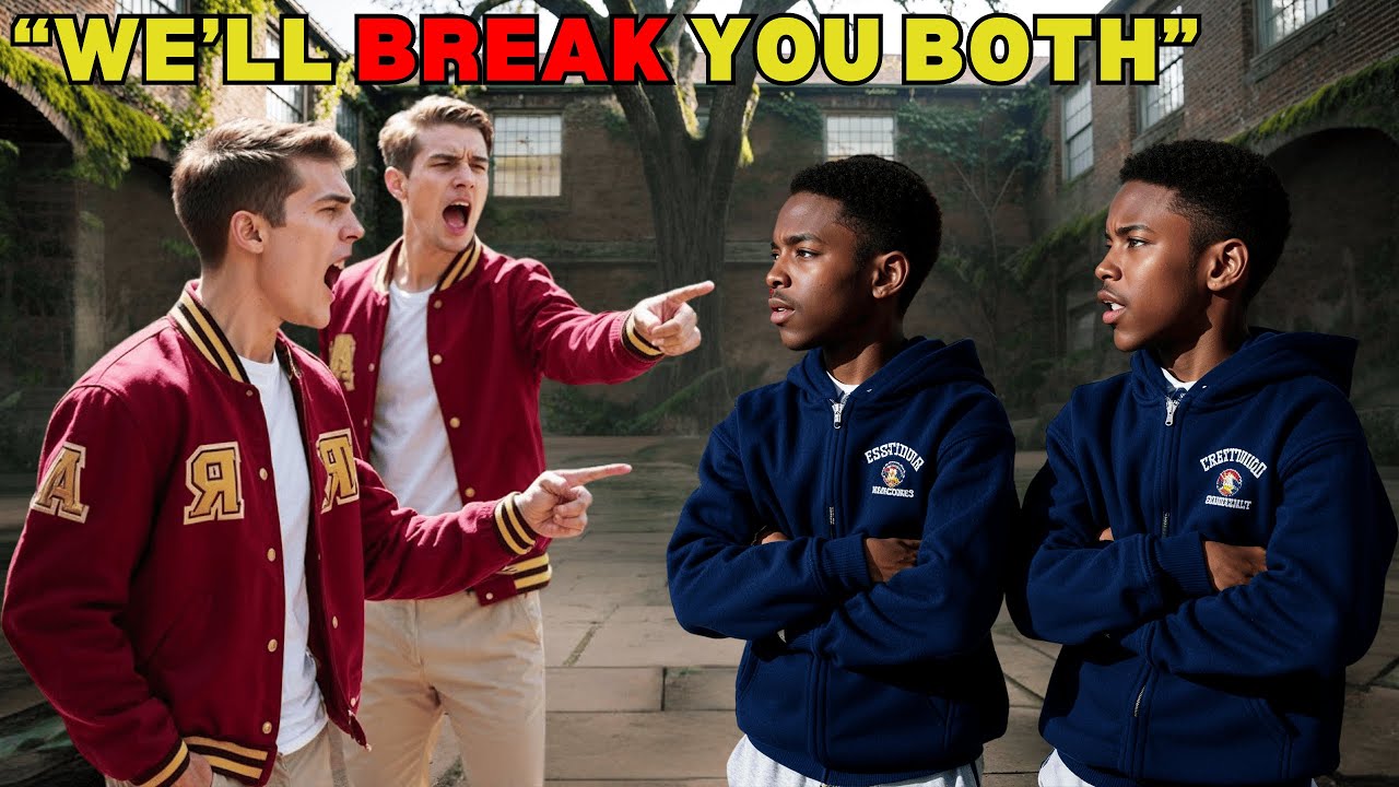 Racist Bullies Threaten Black Twin Boys, Unaware They’re Karate Black Belt Fighters