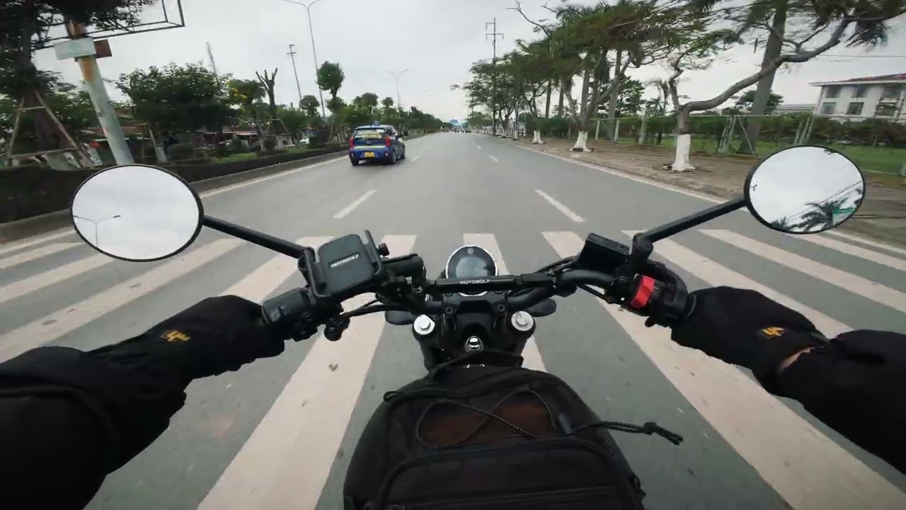 Xsr155 Cloudy Day Ride | POV Raw Sound
