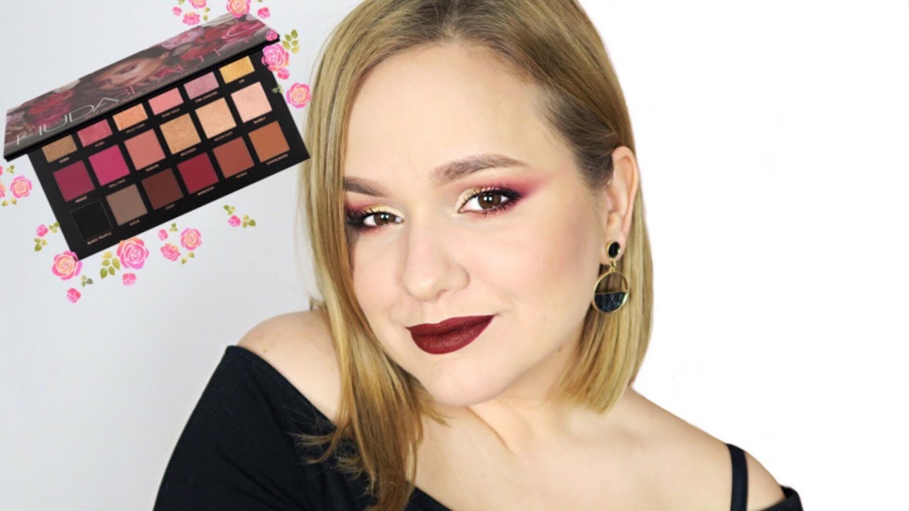 HUDA BEAUTY ROSE GOLD [Remastered]: Machiaj de seara + primele impresii