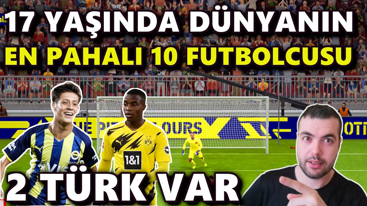 17 YAŞINDA DÜNYANIN EN PAHALI FUTBOLCULARI ! LİSTEDE 2 TÜRK (eFootball 2023 Mobile Gameplay )
