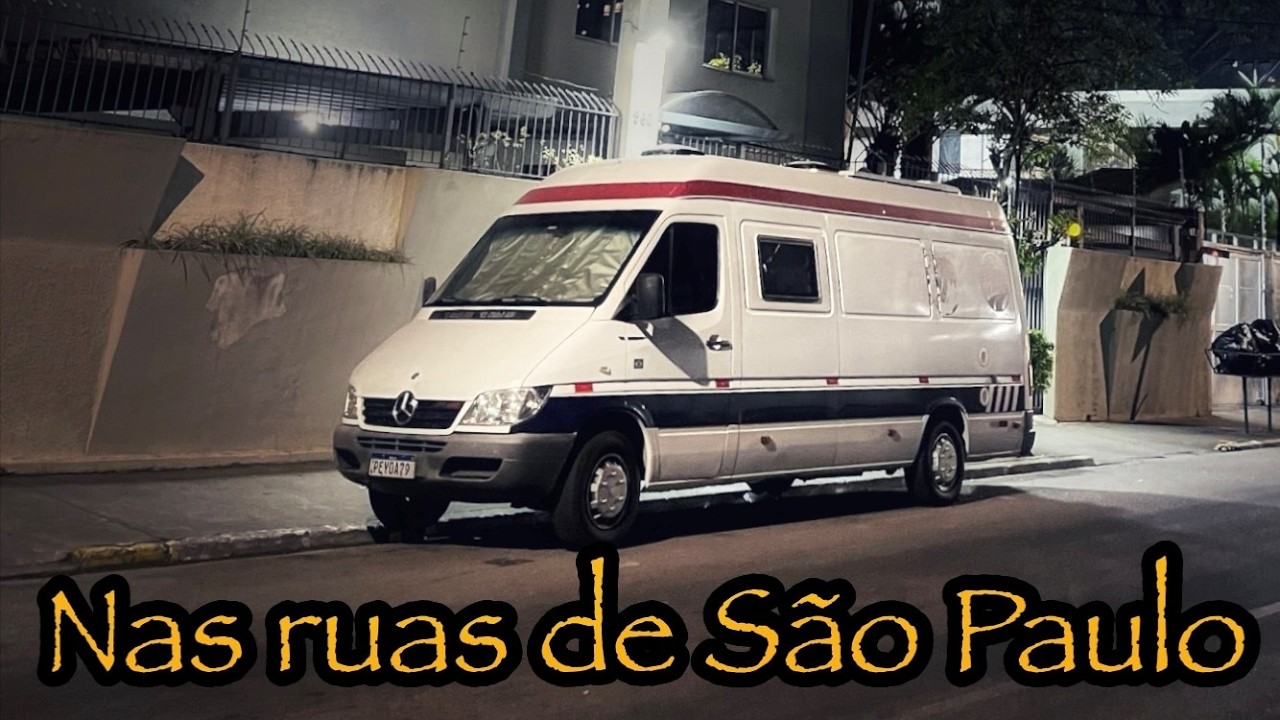 Isso que dá DORMIR NA RUA em um Motorhome