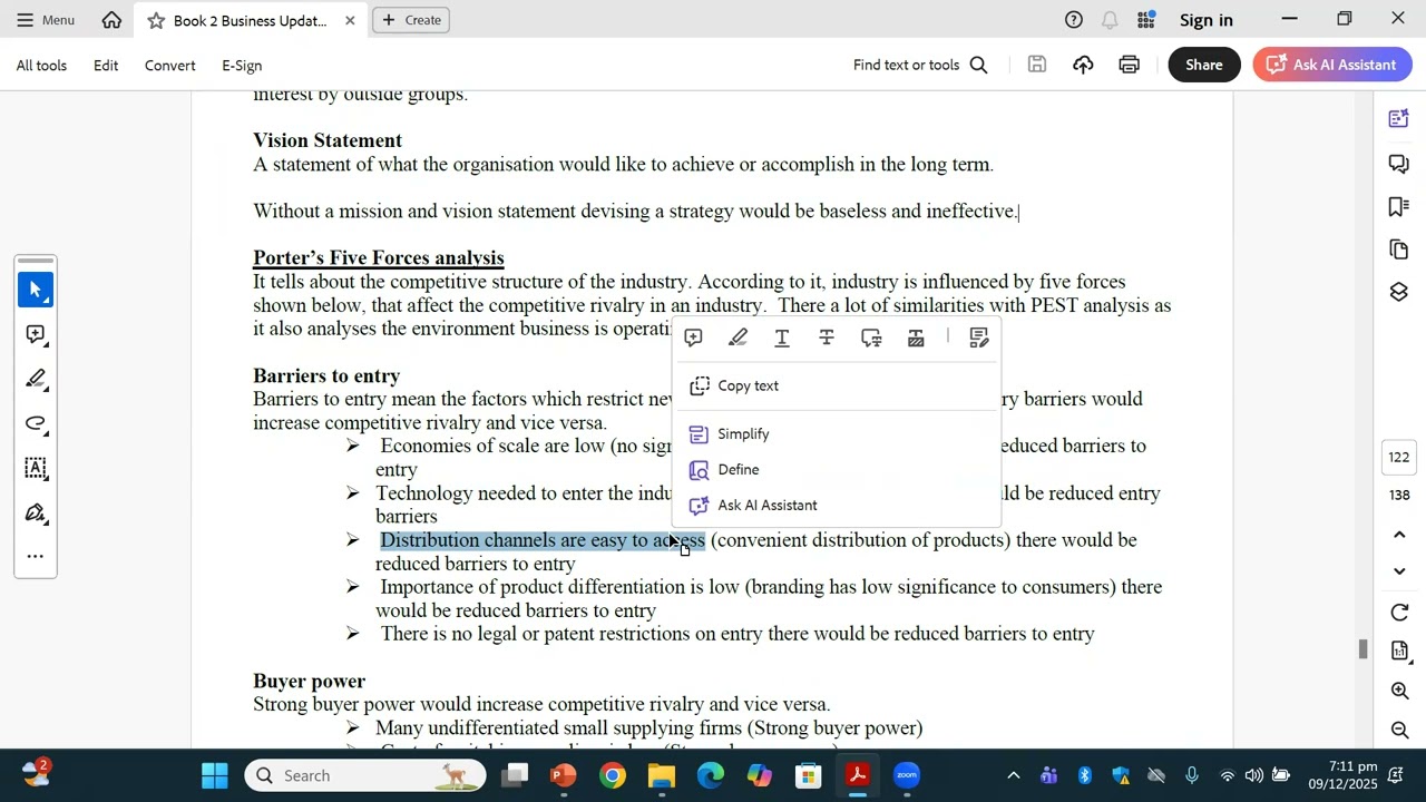 Strategic Analysis Part 2
