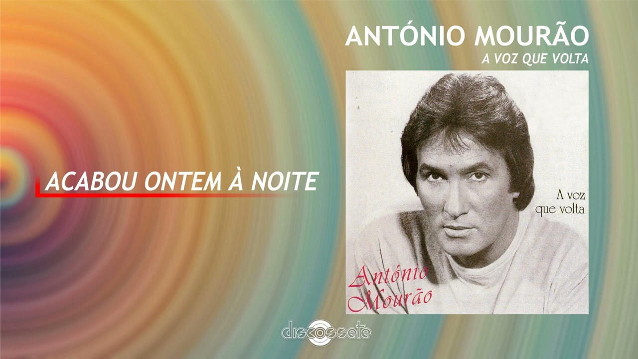 António Mourão - Acabou ontem à noite (Art Track)