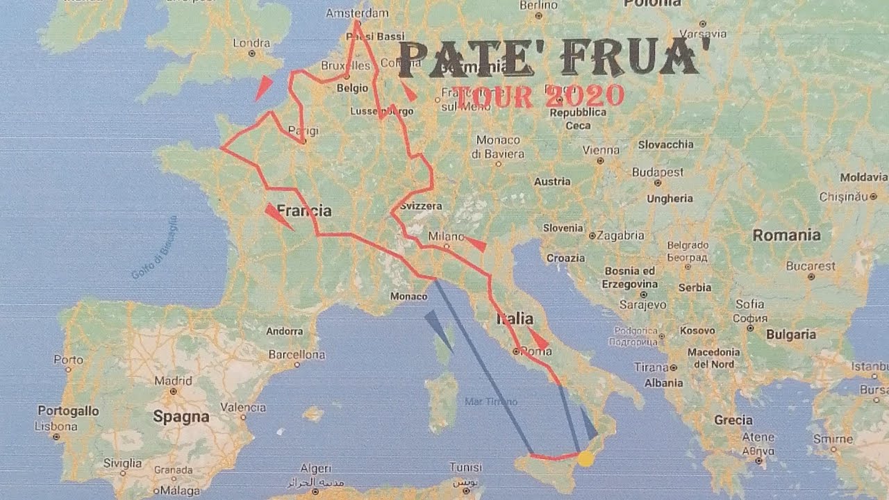 Viaggio in moto- NORMANDIA -Tour 2020