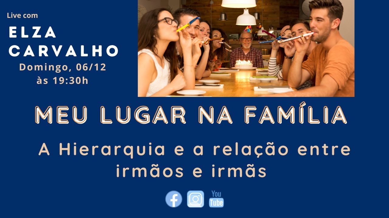 Meu lugar na família: A Hierarquia e a relação entre irmãos e irmãs