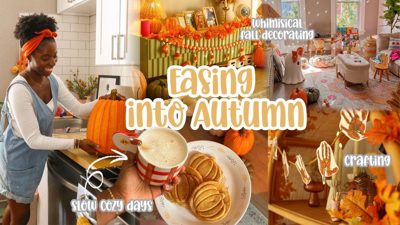 Вступаем в осень🍂 Уютные дни, осенние поделки, любимые домашние вещи и украшение моего дома.