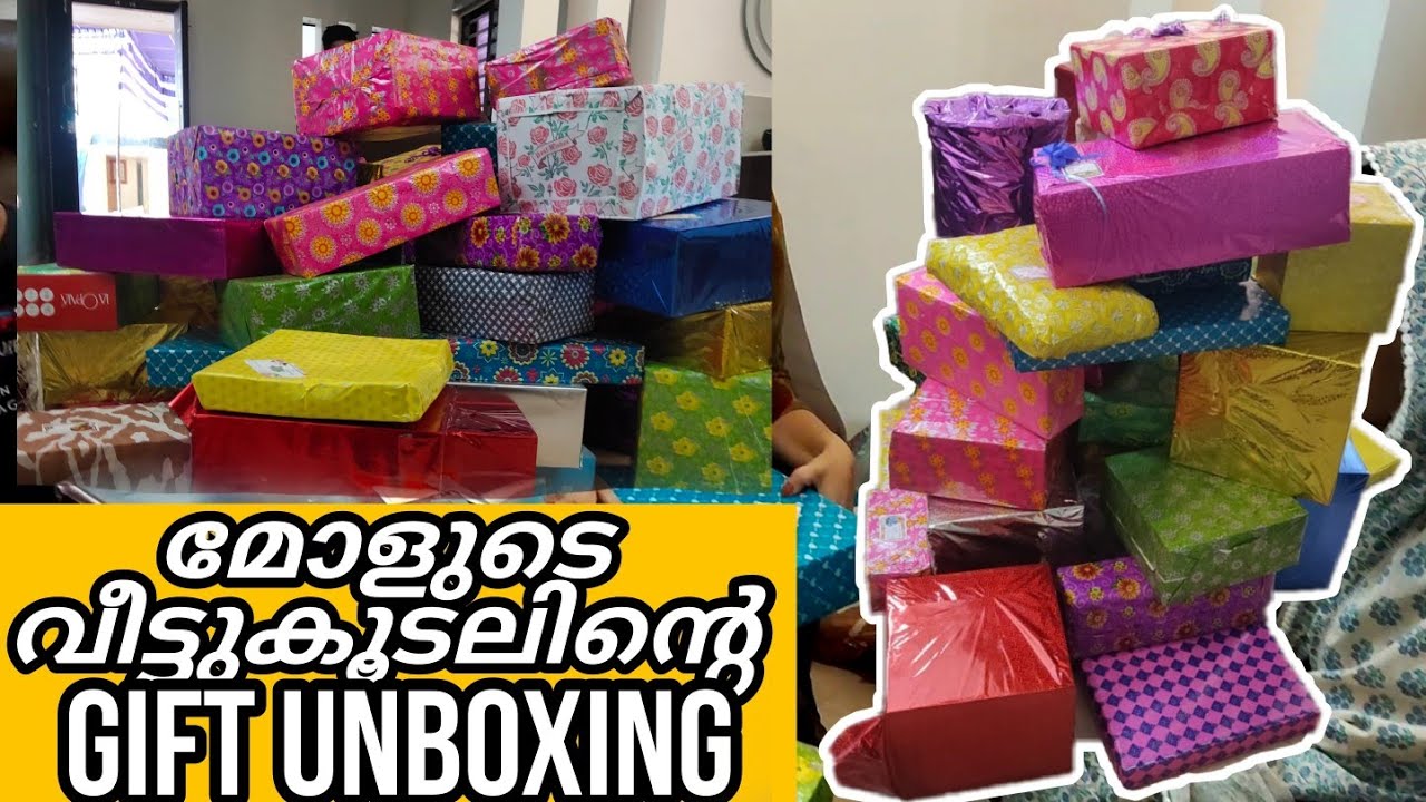 മോളുടെ വീട്ടുകൂടലിന്റെ ഗിഫ്റ്റ് പൊളിച്ചപ്പോൾ/gift unboxing for house warming/Nesis archives