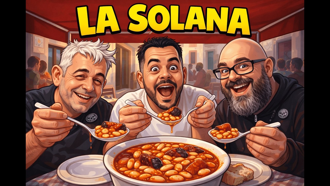 Rutarados en Mieres: menú de La Solana — veníamos a grabar, salimos rodando