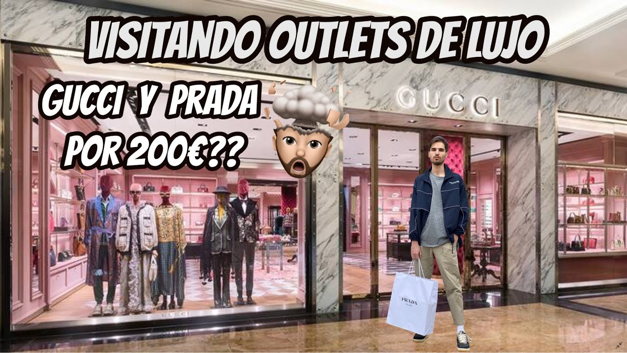 VISITANDO OUTLETS DE LUJO!! ME COMPRO ALGO? (GUCCI, PRADA, BURBERRY...)