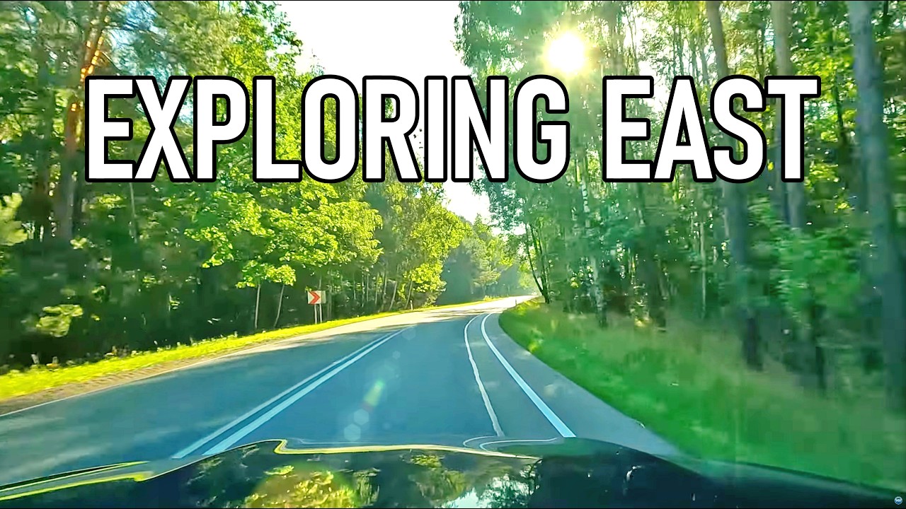4K POV Relaxing Scenic Drive | Poland DK19 | ASMR Driving