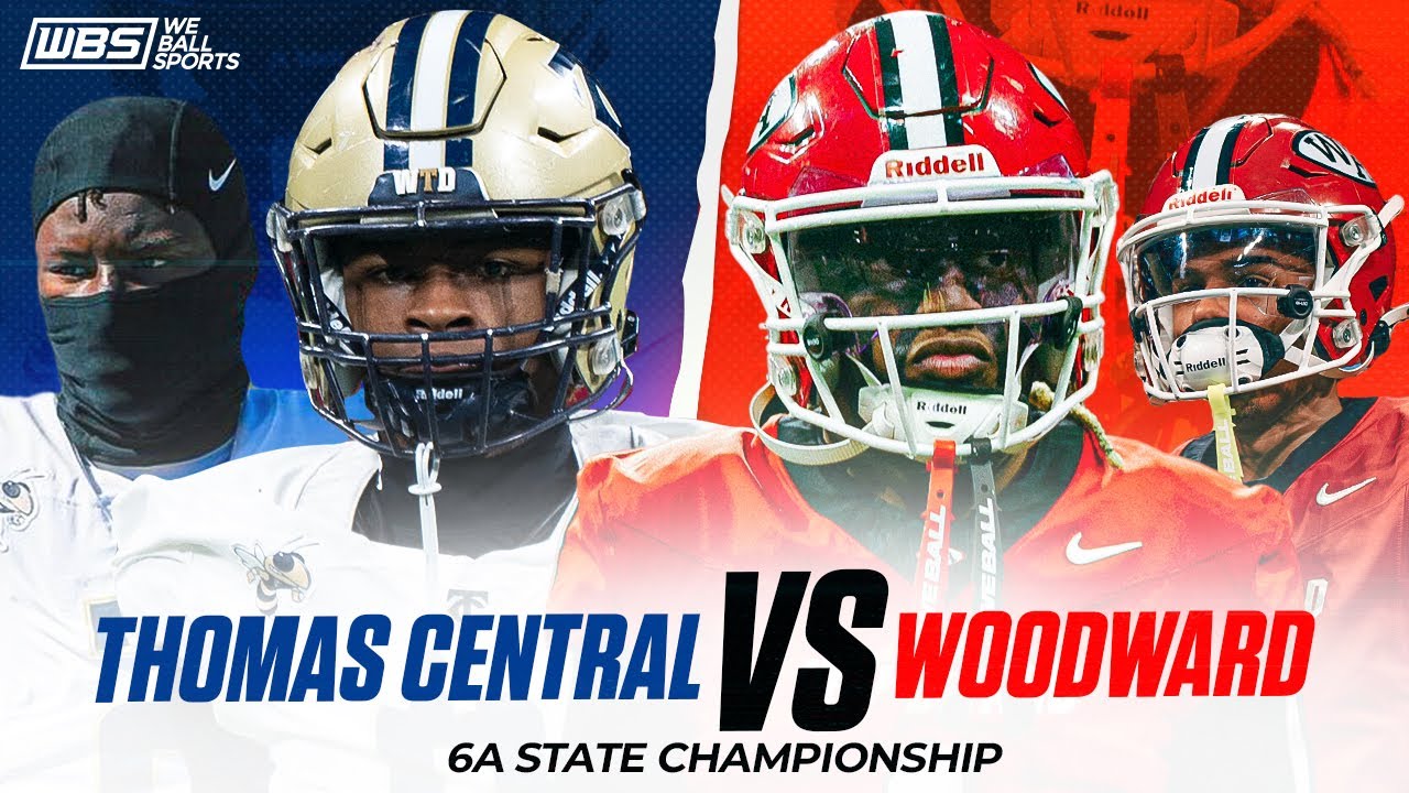 Kendarius Reddick & Thomas County Central MANHANDLES Woodward! | GHSA 6A Finals Full Highlights