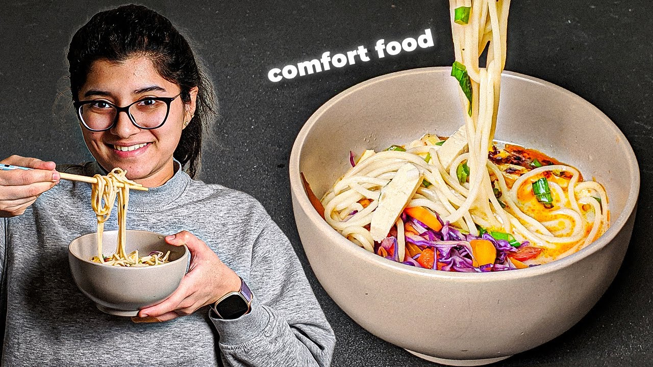 This Creamy Miso Noodle Soup is my new Comfort Food Obsession!