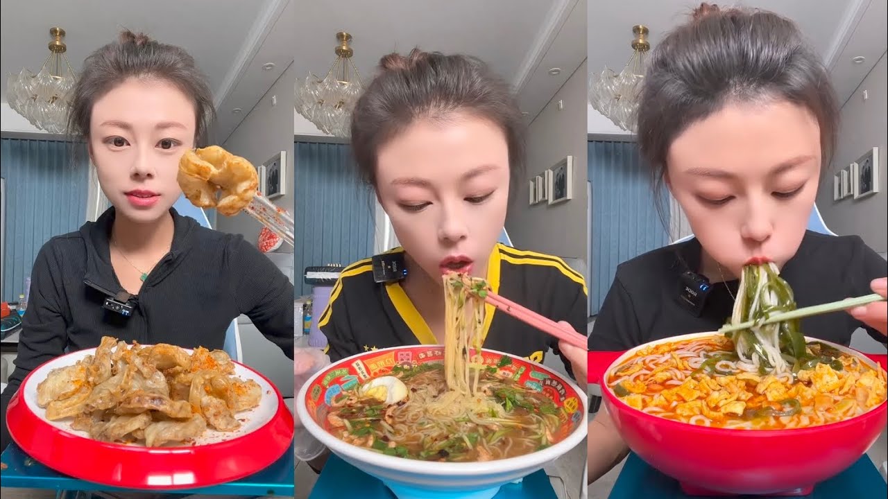 CRISPY vs. SLURPY: Huge Fried Snacks & Spicy Noodle Soup