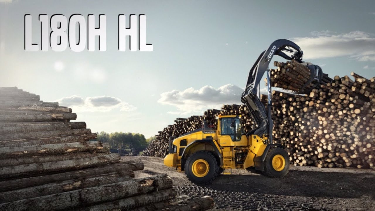H&ouml;glyft Volvo L180HHL High Lift hjullastare - lanseringsfilm