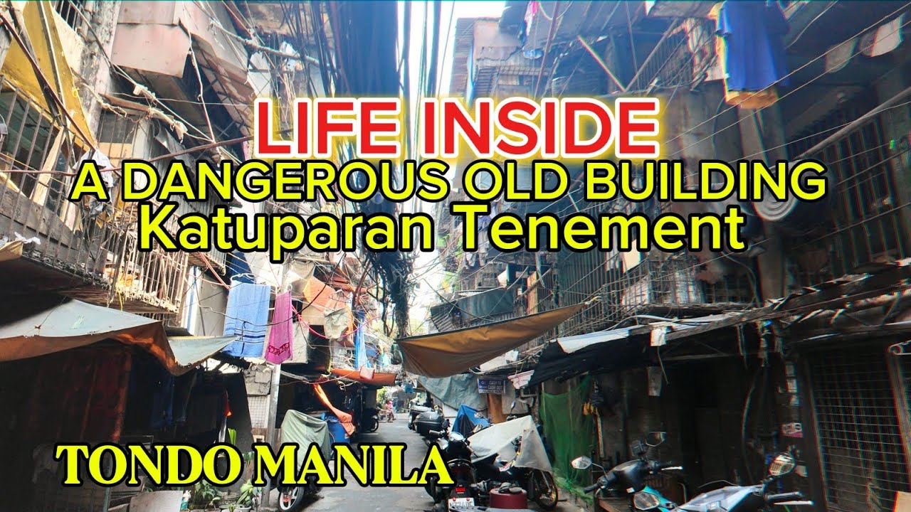 LIFE INSIDE A DANGEROUS OLD BUILDING - KATUPARAN Tenement, Tondo, Manila, Philippines 2026