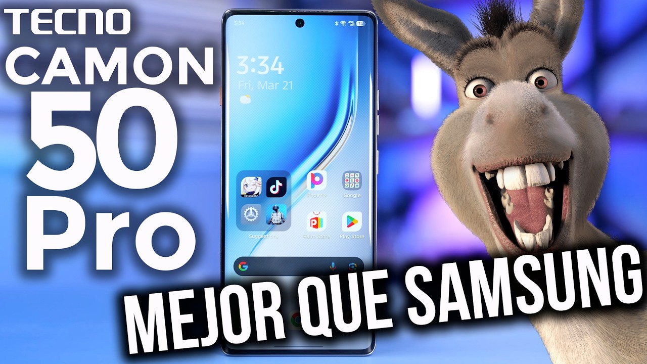Y SIGUE LA BURRA AL TRIGO!! nuevo Tecno CAMON 50 PRO 
