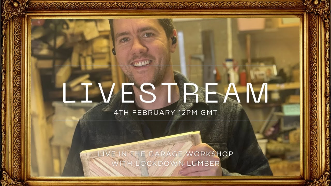 Woodworking live. Possibly the last….until March !