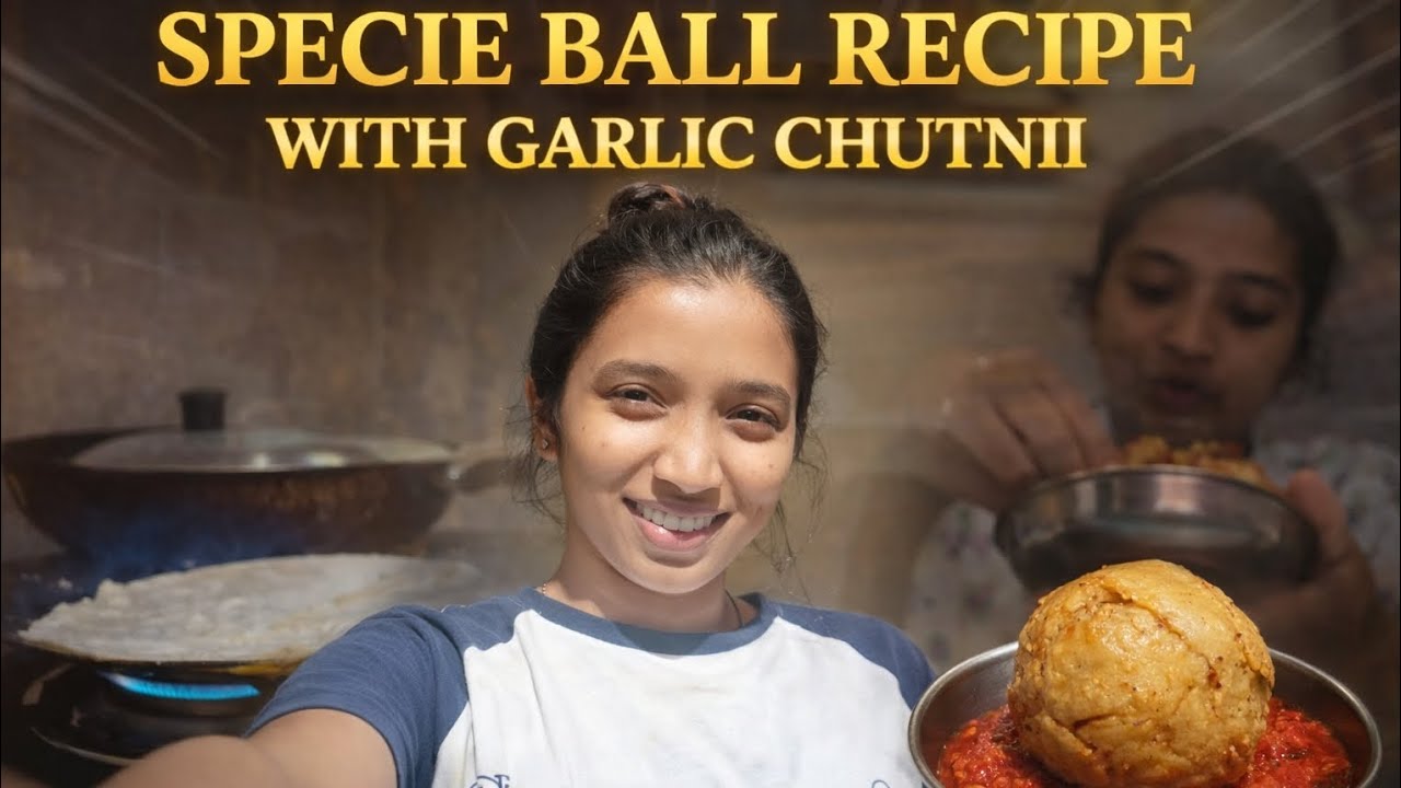 Garlic chutnii😉|Specie ball recipe🌶😋