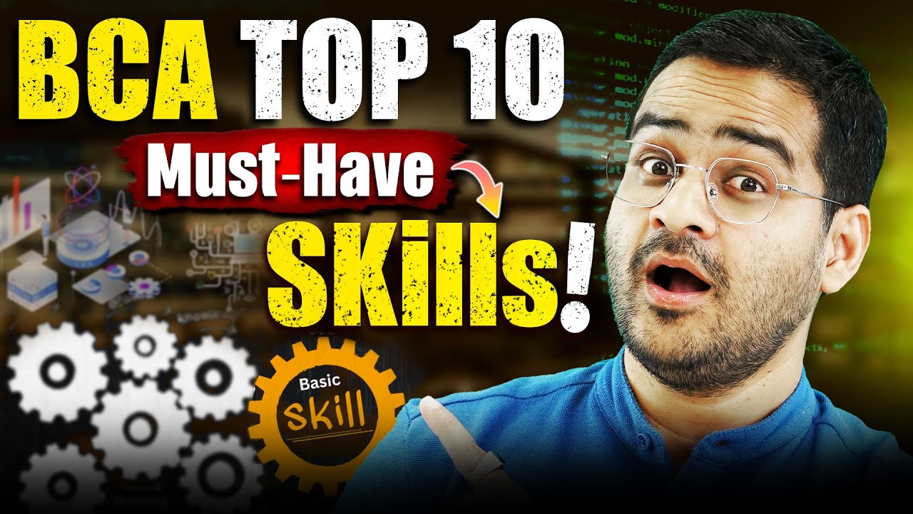 💥10 Best Skills For BCA Students | Top Skills To Learn in 2025 #bca #bcacourse #bcajobs #bcastudents