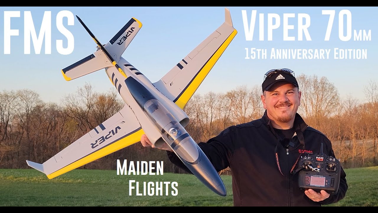 FMS - Viper V2 - 70mm - 15th Anniversary Edition - Maiden Flights