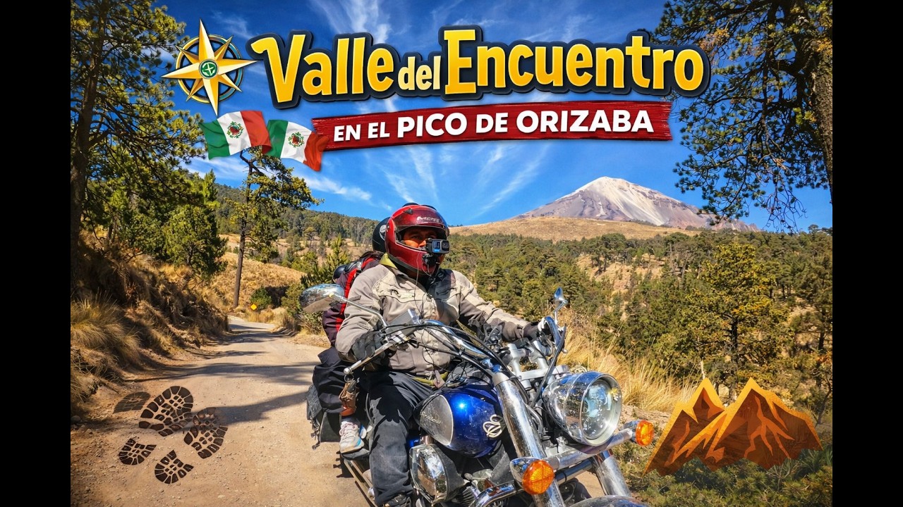 Valle del Encuentro, Pico de Orizaba Citlaltépetl #biker #turismo #gopro