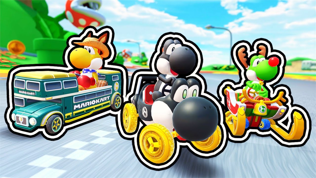 PACK OPENING | TUYAU DE YOSHI ULTRA RARE 🦖 | JE VOTE POUR YOSHI (KANGOUROU) 🦘 - MARIO KART TOUR FR