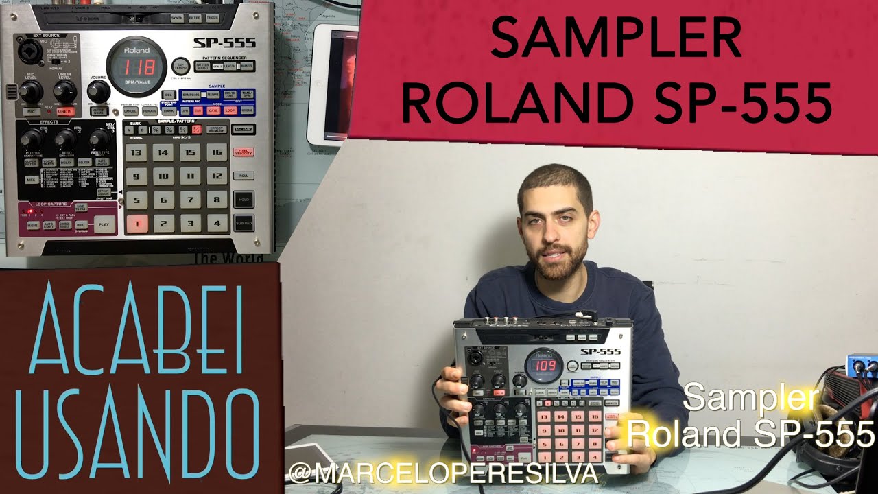 Sampler Roland SP-555