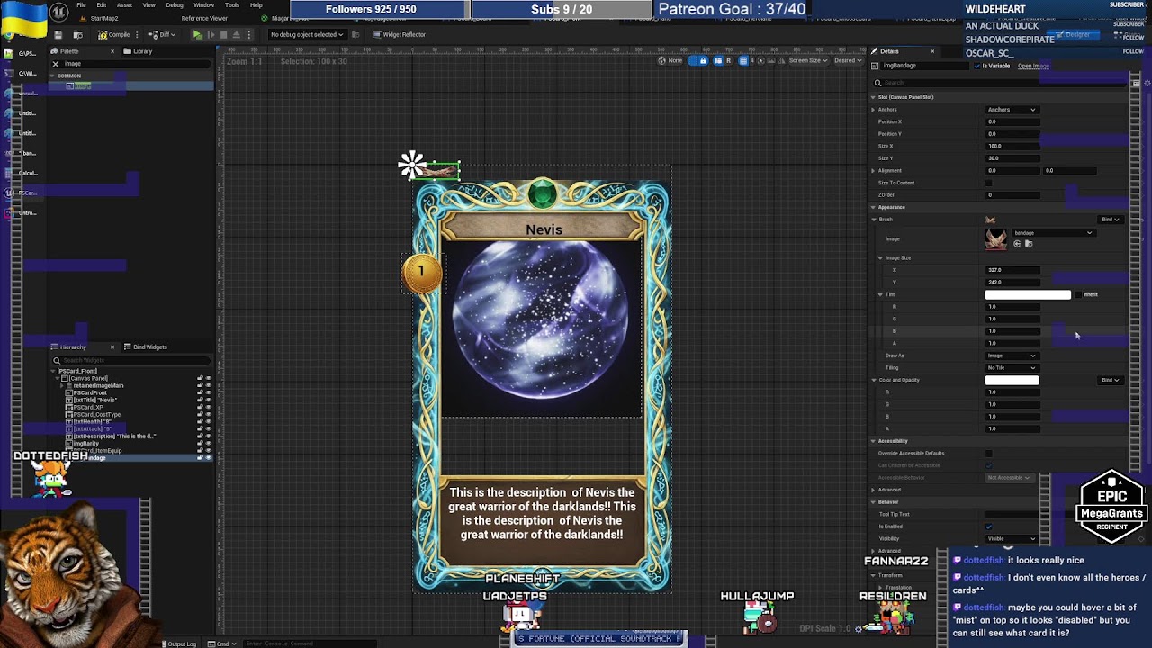 Unreal Engine #1693 - PlaneShift Card game