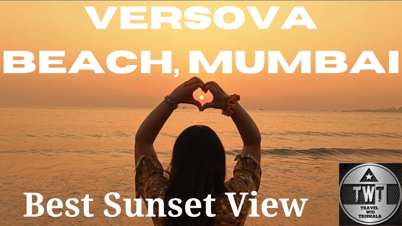 My Second Vlog❤️|| Versova Beach || One of the most Peaceful Beach in Mumbai  || Travel Wid Trishala