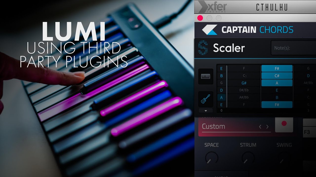 Hack LUMI Keys with Captain Chords, Scaler, and Cthulu (Send MIDI from Ableton Live to LUMI)